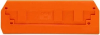 Wago 282-339, Wago 282-339 Abschluss- und Zwischenplatte,2,5 mm dick,orange...