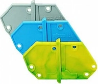 Wago 826-158/000-006, Wago 826-158/000-006 Abschlussplatte,anrastbar,1,5 mm...