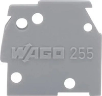 Wago 255-800, Wago 255-800 Abschlussplatte,anrastbar,1 mm dick,schwarz 255800 -...