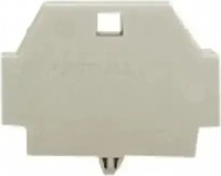 Wago 262-373, Wago 262-373 Abschlussplatte,mit Rastfu&szlig;,lichtgrau 262373 - 50...
