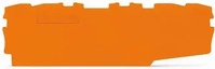 Wago 2000-2196, Wago 2000-2196 Abschluss- und Zwischenplatte,0,7 mm dick,orange