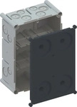 Kaiser 9902.26, KAISER 9902.26 AGRO Einlasskasten 3x2, mit Schutzdeckel und Trennwand