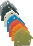 Wago 256-300, Wago 256-300 Abschlussplatte,anrastbar,1 mm dick,lichtgrau 256300...