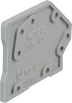 Wago 745-300, Wago 745-300 Abschlussplatte,anrastbar,1,6 mm dick,grau 745300 - 100