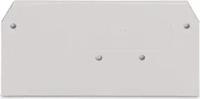 Wago 280-356, Wago 280-356 Abschluss- und Zwischenplatte,2,5 mm dick,lichtgrau...