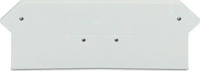 Wago 280-364, Wago 280-364 Abschluss- und Zwischenplatte,2,5 mm dick,lichtgrau...