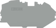 Wago 2216-7691, Wago 2216-7691 Abschluss- und Zwischenplatte,1 mm dick,grau...
