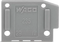 Wago 235-500, Wago 235-500 Abschlussplatte,anrastbar,1 mm dick,schwarz 235500 -...