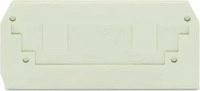 Wago 284-330, Wago 284-330 Abschluss- und Zwischenplatte,2,5 mm dick,lichtgrau...
