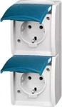Busch-Jaeger 20-02EW-53, Busch-Jaeger 20-02EW-53 SCHUKO Doppelsteckdose mit