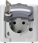 Kopp 103456009, Kopp 103456009 BLUE ELECTRIC - Schutzkontakt-Steckdose mit