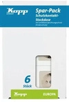 Kopp 117901050, Kopp 117901050 EUROPA - Profi-Pack: 6x Schutzkontakt-Steckdosen,