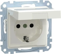 Merten MEG2312-0319, Merten MEG2312-0319 SCHUKO-Steckdose mit Klappdeckel und