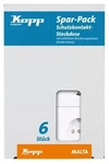 Kopp 923413051, Kopp 923413051 MALTA - Profi-Pack: 6x Schutzkontakt-Steckdose,
