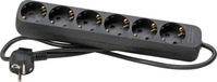 Kopp 120615007, Kopp 120615007 Steckdosenleiste, 6-fach, 45&deg; gedrehte T&ouml;pfe,