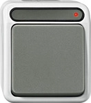 Merten MEG3154-8029, Merten MEG3154-8029 Taster mit separatem Meldekontakt,