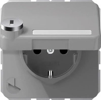 Jung CD1520NAKLSLGR, Jung CD1520NAKLSLGR SCHUKO-Steckdose, 16 A 250 V ~, mit