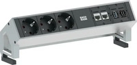 Bachmann 902.302, Bachmann 902.302 DESK2 3xCEE7/3 2xCAT6A 1xHDMI 1xUSB 0,2m/1,5m