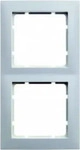 Berker 10129909, Berker 10129909 Rahmen 2fach, S.1, polarwei&szlig; matt
