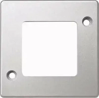 Merten 480160, Merten 480160 Rahmen, 1fach, mattsilber, PANZER