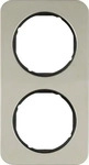 Berker 10122104, Berker 10122104 Rahmen 2fach R.1 E-Stahl schw