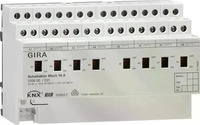 Gira 100600, Gira 100600 Schaltaktor 8f 16 A Hand KNX REG