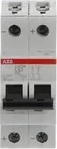 ABB S202M-C63UC, ABB S202M-C63UC Sicherungsautomat C-Char., 10 kA, 63 A, 2P
