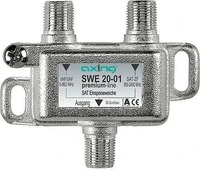 Axing/SKT SWE20-01, Axing/SKT Axing SWE20-01 SAT-Einspeiseweiche 2-fach, F...