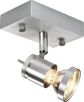 SLV 147441, SLV 147441 ASTO, Wand- und Deckenleuchte, einflammig, QPAR51,...