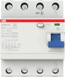 ABB F204A-80/0.03, ABB F204A-80/0.03 FI-Schutzschalter 4P, Typ A, 80A, 30mA