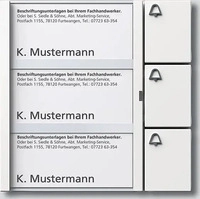 Siedle 200035521-00, SSS Siedle 200035521-00 Tasten-Modul 20003552100 TM 612-3 W