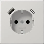 Jung LS1520-15CALG, Jung LS1520-15CALG SCHUKO-Steckdose, 16 A 250 V ~, mit