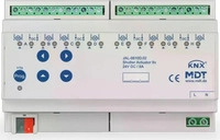 MDT JAL-0810M.02, MDT JAL-0810M.02 KNX Jalousieaktor 8-fach mit Fahrzeitmessung, 8TE