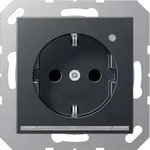 Jung A1520-OANMLNW, Jung A1520-OANMLNW SCHUKO-Steckdose mit LED-Orientierungslicht,