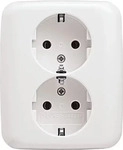Busch-Jaeger 202EUJ-214, Busch-Jaeger 202EUJ-214 SCHUKO Doppelsteckdose