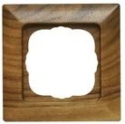 Kopp 306535068, Kopp 306535068 MILANO - Abdeckrahmen 1-fach, Farbe: nussbaum