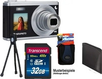 AgfaPhoto DC23 BLACK, AgfaPhoto Realishot DC9200, 24 MP, CMOS, 10x, 4K Ultra HD, 123