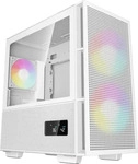 Deepcool R-CH360-WHAPE3D-G-1, Deepcool R-CH360-WHAPE3D-G-1, Micro Tower, PC, Wei&szlig;,