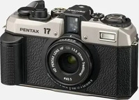Pentax 18926, Pentax 17, Kompakt-Filmkamera, 35 mm, 50 - 3200, 25 mm, 3/3,