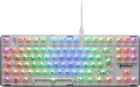 Sharkoon Crystal Shark - Tastatur - Doppelmodus - 85% - compact TKL -