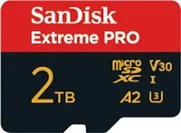 SanDisk SDSQXCD-2T00-GN6MA, SanDisk Extreme Pro - Flash-Speicherkarte (SD-Adapter SanDisk SDSQXCD-2T00-GN6MA, SanDisk Extreme Pro - Flash-Speicherkarte (SD-Adapter
