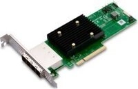 Broadcom 05-50075-00, Broadcom HBA 9500-16e Tri-Mode - Speicher-Controller - 16 Broadcom 05-50075-00, Broadcom HBA 9500-16e Tri-Mode - Speicher-Controller - 16