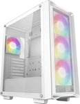 Deepcool R-CC560-WHAMA4-G-2, Deepcool CC560 MESH V2 WH, Midi Tower, PC, Wei&szlig;, ATX,
