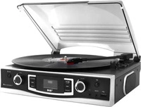 Soundmaster PL590SW, Soundmaster PL590SW, Automatisch, Schwarz, 33,45,78 RPM, DAB+,