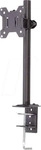 Lindy 40656, Lindy Single Display Short Bracket w/ Pole & Desk Clamp -