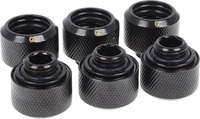 Alphacool 17379, Alphacool 1012838, Extender, Messing, Schwarz, Acrylic pipes, brass