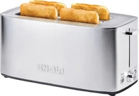 UNOLD 38266, UNOLD Tom, 4 Scheibe(n), Edelstahl, Edelstahl, Tasten, Drehregler,
