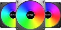 MONTECH GF120R V2 ARGB 3 IN 1 PACK (B), MONTECH GF120R V2 ARGB, L&uuml;ftermodul, 12 cm,
