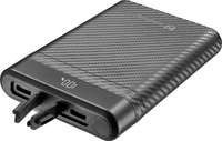 SANDBERG 421-32, SANDBERG Survivor - Powerbank - 10000 mAh - 37 Wh - 20 Watt - 3 A -