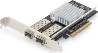 DIGITUS DN-10162, DIGITUS Dual Port 10G SFP PCIe Netzwerkkarte